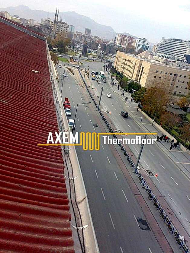Ak Plaza Kayseri - Çatı Isıtma Sistemi - KAYSERİ